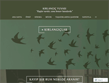 Tablet Screenshot of kirlangicyuvasi.com